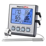 ThermoPro TP17 Alarmlı, Aydınlatmalı, Çift Çelik Problu ve… 1