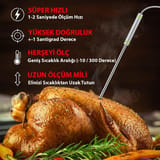 ThermoPro TP17H Renkli LCD, 4 Uçlu, Alarmlı Pişirme… 6