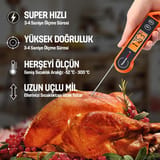 ThermoPro TP19H Su Geçirmez Katlanabilir Gıda Termometresi 9