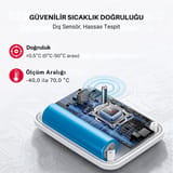 Thermopro TP210 150m Sensörlü Derin Dondurucu Buzdolabı… 6