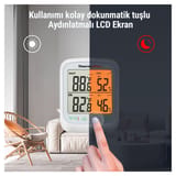 ThermoPro TP260B Mini Iç Mekan Dijital Sıcaklık ve Nem… 4