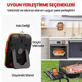 ThermoPro TP27C Alarmlı, Işıklı, Kablosuz 150m Menzilli ve… 4