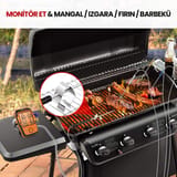 ThermoPro TP27C Alarmlı, Işıklı, Kablosuz 150m Menzilli ve… 2