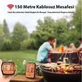 ThermoPro TP28 150m Mesafeli Kablosuz Profesyonel Saplama… 5