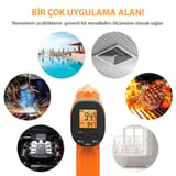 ThermoPro TP30 Endüstriyel Kızılötesi Katı-Sıvı Sıcaklık… 6