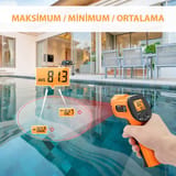ThermoPro TP30 Endüstriyel Kızılötesi Katı-Sıvı Sıcaklık… 5
