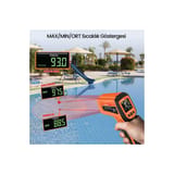 ThermoPro TP450 -50C/+550C Antişok Dual Lazer Endüstriyel… 4