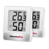 ThermoPro TP49W Mini İç Mekan Dijital Sıcaklık ve Nem Ölçer… 3