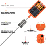 ThermoPro TP510 Su Geçirmez, Dijital ve Işıklı… 7