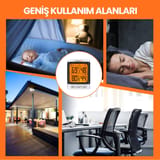 ThermoPro TP62 İç ve Dış Mekan (Sensörlü) Dijital Sıcaklık… 9