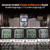 ThermoPro TP62 İç ve Dış Mekan (Sensörlü) Dijital Sıcaklık… 6