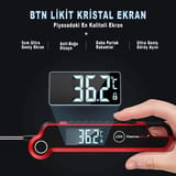Thermopro TP620 Su Geçirmez Katlanabilir LED Ekranlı Gıda… 3