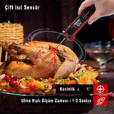 Thermopro TP620 Su Geçirmez Katlanabilir LED Ekranlı Gıda… 8
