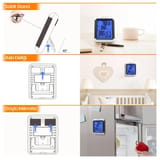 ThermoPro TP65 Dokunmatik Işıklı Geniş Ekran İç ve Dış… 5