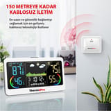 ThermoPro TP68B 7" Wifi Iç-Dış Mekan Dijital… 2
