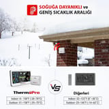 ThermoPro TP68B 7" Wifi Iç-Dış Mekan Dijital… 4