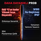 Thermopro TP972 Şarjlı 182m Kablosuz Alarmlı 2Problu… 7