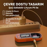 Thermopro TP972 Şarjlı 182m Kablosuz Alarmlı 2Problu… 5