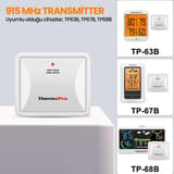 ThermoPro TX-4B İlave Dış Sensör (TP63B, TP67B, TP68B için) 5