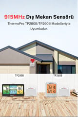 Thermopro TX7C ( TP280B-TP260B) Modelleri için İlave Dış… 2