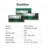 Transcend JM4800ASE-16G 16GB DDR5 4800Mhz CL40 1.1V… 8
