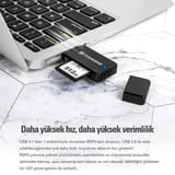 Transcend TS-RDF5R SD/microSD USB 3.1 Kart Okuyucu Pembe 5