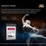Transcend TS256GCFE820 256GB CFExpress Hafıza Kartı 2