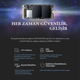 Transcend TS2TMTE410S 2TB Gen4x4 3D TLC DRAM-less 22x42 M.2… 7