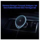 Usams 15W 2in1 TypeC Magsefe, Kablosuz IQ Şarj ve Araç içi… 4