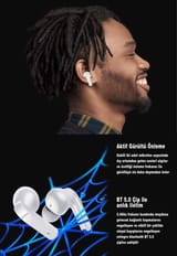 Usams FreeBuds Pro IOS/Android Uyumlu TWS ANC Bluetooth… 7