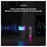Usams Şarjlı Taşınabilir RGB BT5.3 360 Derece Stereo… 8