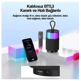 Usams Şarjlı Taşınabilir RGB BT5.3 360 Derece Stereo… 5