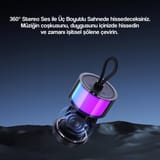 Usams Şarjlı Taşınabilir RGB Renkli BT5.3 USB/AUX/SD 360… 3