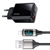 Usams US-CC133 20W Şarj Başlığı + US-SJ543 12W Lightning,… 3
