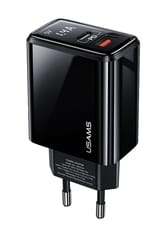 Usams US-CC133 T40 20W QC3.0+PD Type-C+USB Dijital… 2