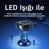 Usams US-CC158 125W (Type-C+USB) Üç Bağlantı Noktalı Hızlı… 4