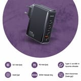 Usams US-CC163 T50 100W QC+PD 4 Port (3Type-C+1USB) GaN… 4