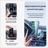 Usams US-CD164 15W 3in1 Ultra-Slim Ev ve Araç için iPhone… 6