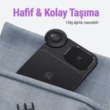 Usams US-CD190 15W 3in1 Masaüstü Kablosuz Hızlı Şarj Cihazı 3