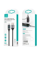 Usams US-SJ544 Dijital Göstergeli,Çipli,Örgülü,1.2m PD 66W… 5