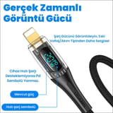 Usams US-SJ588 Dijital Göstergeli 1.2m PD 20W Type-C to… 2