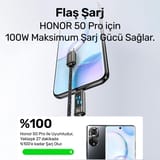 Usams US-SJ744 Type-C To Type-C 100W Meteor Efekt Ekranlı… 10