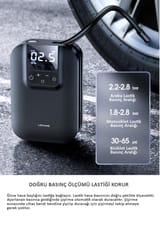Usams US-ZB215 350PSI 5000mah Şarjlı Çok Amaçlı Taşınabilir… 7