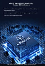 Usams US-ZB215 350PSI 5000mah Şarjlı Çok Amaçlı Taşınabilir… 10
