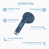 Usams USAMS-IA04 IOS/Android Uyumlu BT5.0 TWS Bluetooth… 2