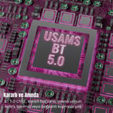 Usams USAMS-IA04 IOS/Android Uyumlu BT5.0 TWS Bluetooth… 7