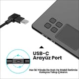 Veikk A50 10x6" 16384 Yüksek Basınç Dokunmatik Kısayol… 5