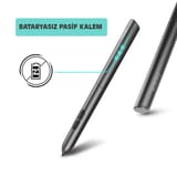 Veikk S640 ve A30 Grafik Tabletler İçin 8192L Pilsiz Kalem 4