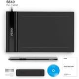 Veikk S640 ve A30 Grafik Tabletler İçin 8192L Pilsiz Kalem 5