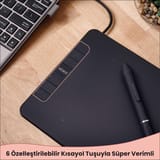 Veikk VK640 6x4" 16384 Yüksek Basınç Hassasiyetli Kısayol… 5